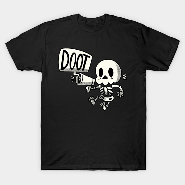 DOOT Skeleton T-Shirt by TechraNova